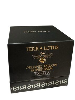 TERRA LOTUS Organic Tallow Honey Balm - Vanilla NEW